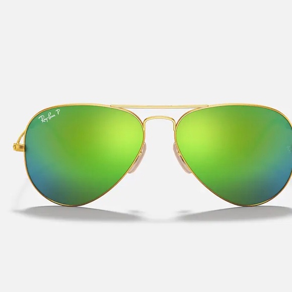 Ray ban Green Mirrored Sunglasses - Picture 2 of 3